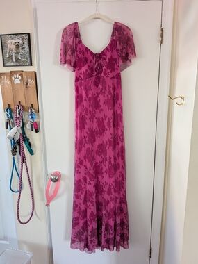 torrid Fuchsia Floral Maxi Dress